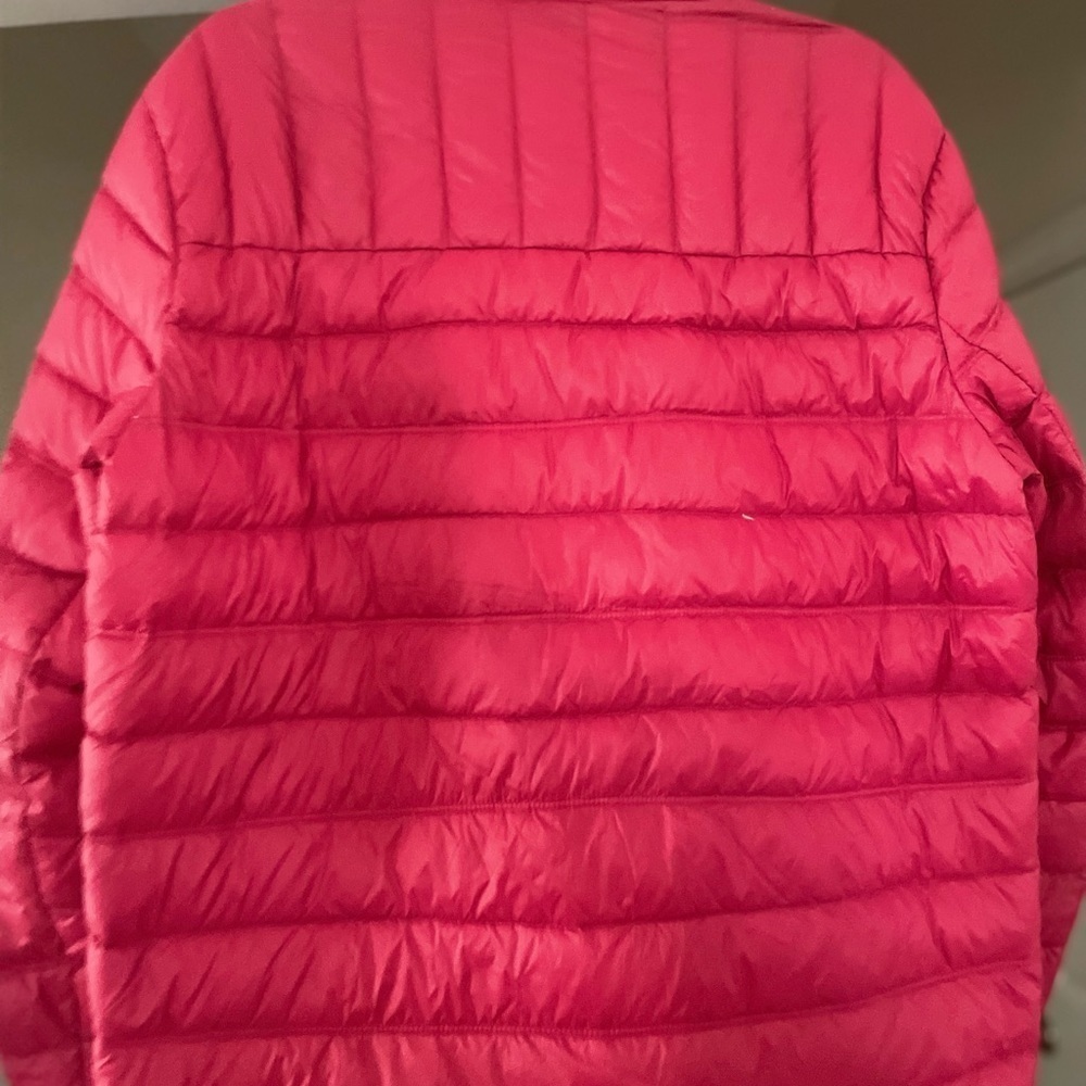 Tommy Hilfiger Red Packable Coat - Picture 3 of 8